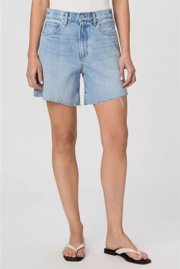 PAIGE - Shorts, für Damen, Blau Größe W26