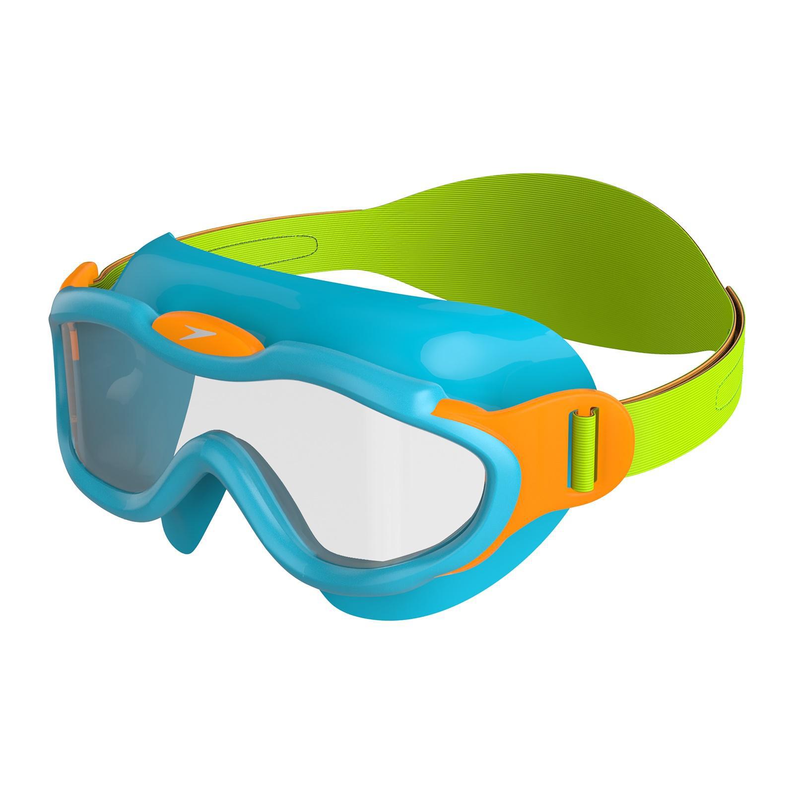 Speedo Kinderen/Kinderen Zeeploeg Zwembril (Blauw/Groen)