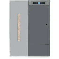 Solarbayer Pelletkessel PLT-25 AC Compact 25 kW Pelletheizung Warmwasserboiler