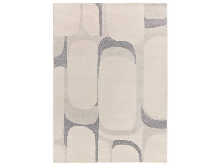 Tapis abstrait crème/gris 160x230 cm