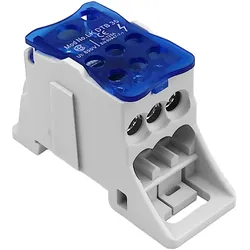 Verteilerblock LK DTB 35 Klemmblöcke mit Schraubanschluss Verteilung Block Elektro Becov ULK035