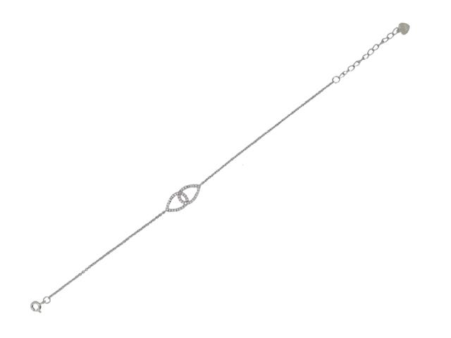 Orphelia Dames 925 Sterling Zilveren Armband - Zilver ZA-7050