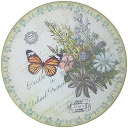 HTI-Living, Gartenstühle, Gartenstühle 2 Stück Celia Schmetterling