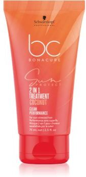 Schwarzkopf Professional BC Bonacure Sun Protect 2-IN-1 Treatment tratamento regenerador 2 em 1 75 ml. BC Bonacure Sun Protect 2-IN-1 Treatment