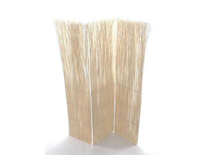 RAUMTEILER Nature 165x120cm(HxB), geblichen Wohlfühl Paravent aus Weidenzweigen, Raumtrenner, 3teilige Trennwand/Sichtschutz aus Weidenholz