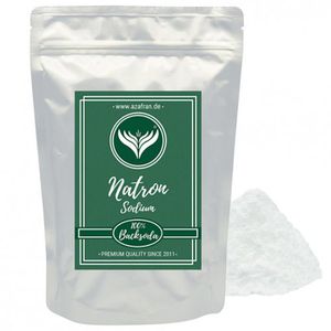Azafran Natron E500ii, Lebensmittelqualität, Pulver, Natriumhydrogencarbonat zum Backen und Reinigen, 1 kg