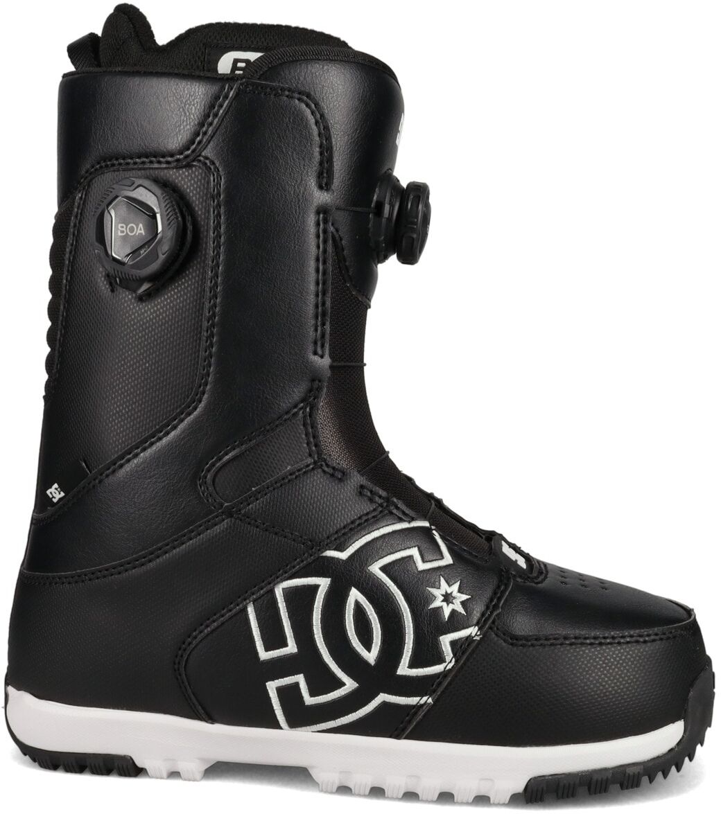 Snowboardboots DC SHOES "Control" Gr. 13, schwarz-weiß (schwarz, schwarz, weiß), Schuhe, Herren, 13(47), Obermaterial: Synthetikmaterial / Futter: Textil / Außensohle: EVA., Snowboardboots