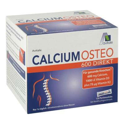 Calcium Osteo 600 Direkt Portionssticks 120 St Pulver