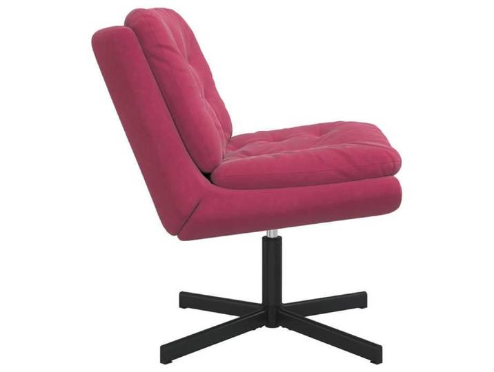 Bestseller Siège pivotant - COCO - Fauteuil relaxant pivotant - Bordeaux 63x75x76cm Velours C5029268488
