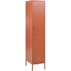 BÜROSCHRANK Metall Goldbraun Frome