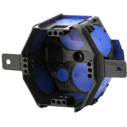 f-tronic 7320100 UP Schaum-Installationsdose, UI10F, flach, t=48mm