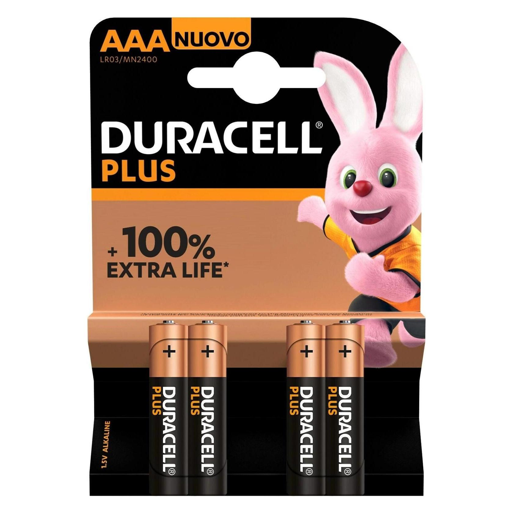 Duracell Plus (4 Stk., AAA, 1175 mAh) (DUR018457)