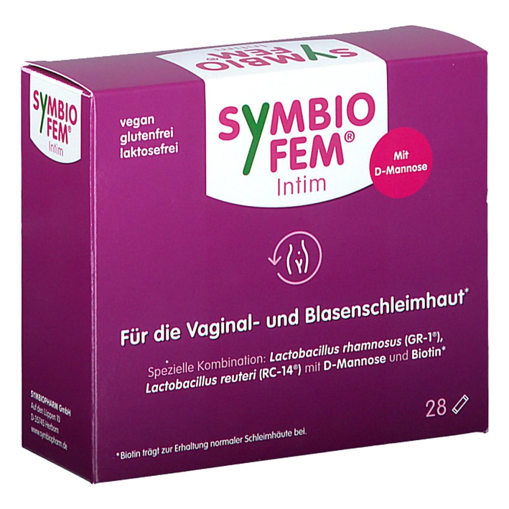 Klinge Pharma GmbH Symbiofem Intim Milchsäurebakterien Mit D-mannose 18392667