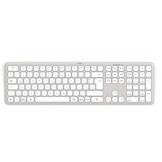 hama WK-550 Tastatur kabellos weiß