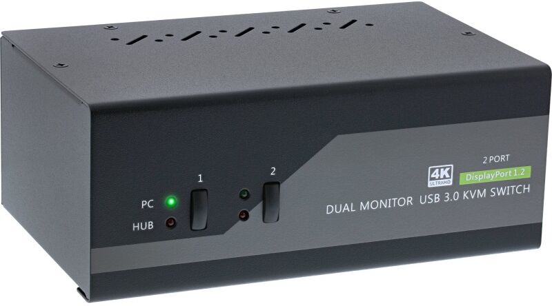 InLine 63652I switch per keyboard-video-mouse (kvm) Nero (63652I)
