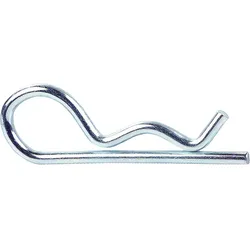 Federstecker, einfach Drahtstärke 5mm verzinkt (100 Stück)
