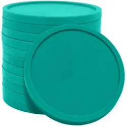 CombiCraft Ø29mm Kunststoff Wertmarken oder Pfandmarken Türkis - 500 Stück