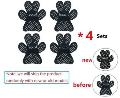 Uplift Treasures Dog Anti Slip Paw Pads Waterproof Self Adhesive Paw Protectors For Dogs 4 Sets l