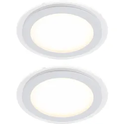 2er Set Design LED Einbau Strahler 7,5 W Spot Wand Decken Leuchte weiß Paulmann 927.05