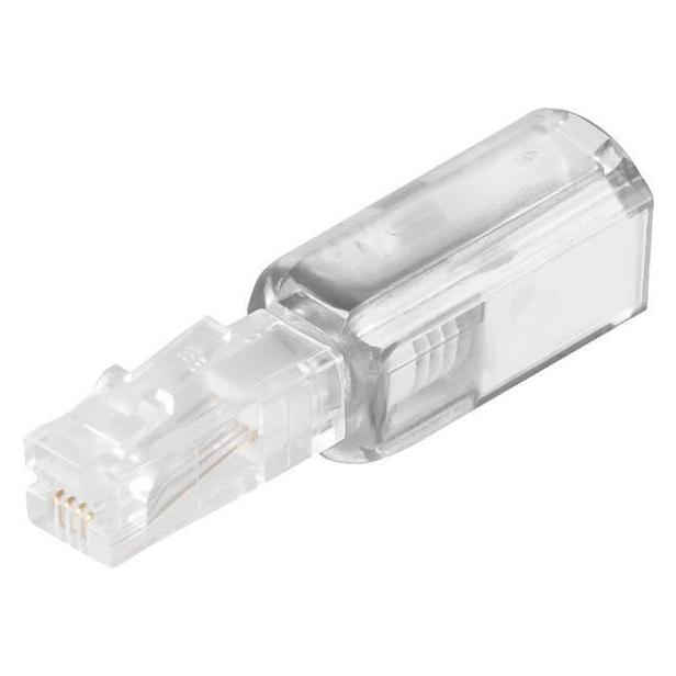 Shiverpeaks S/CONN Maximum Connectivity Entwirrer für Telefonhörerkabel Twist-Stop, schmale Version (71216-W)