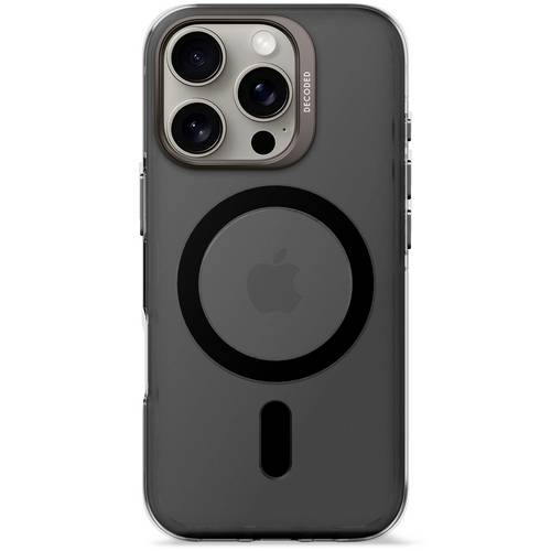 Decoded Recycled Plastic Backc. iPhone 1 Backcover iPhone 16 Pro Schwarz, Transparent D25IPO16PBCT2FK