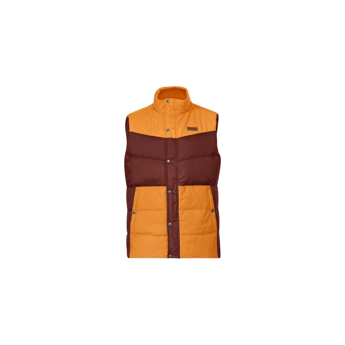 Bergans Nordmarka Outdoor Down Vest Men amarone red/golden field (25468) L 246457-3118-25468-L