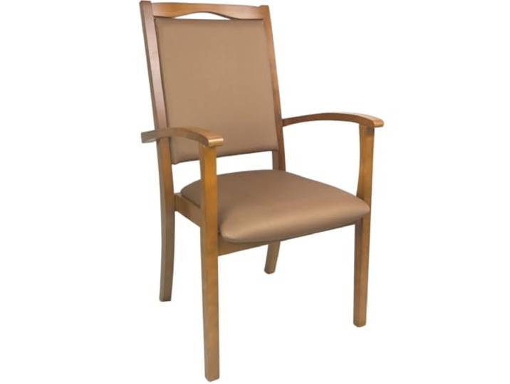 Erides Alexander Hochlehner Rustikal – Ergonomischer Armlehnenstuhl für Senioren und Pflege