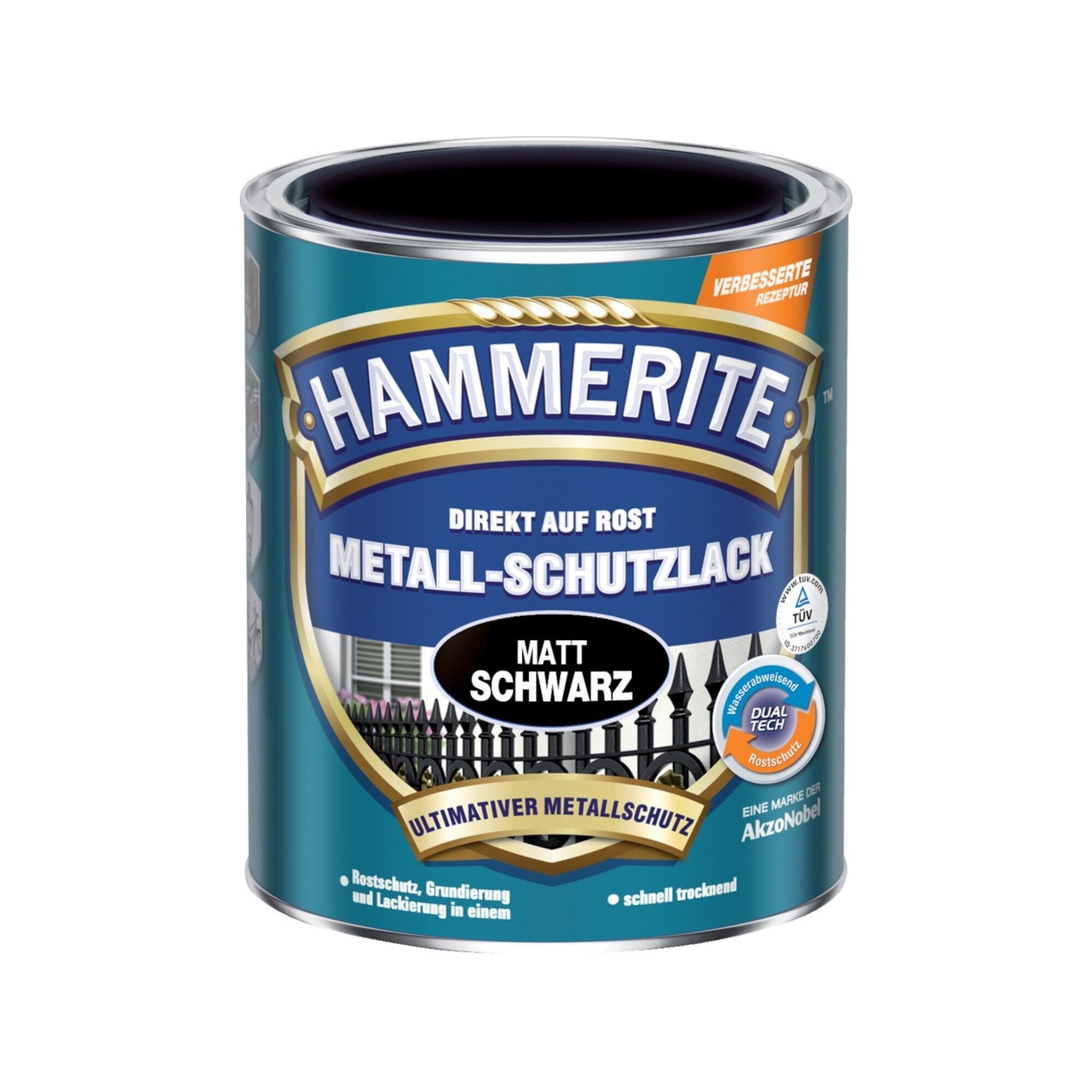 HAMMERITE Metallschutz-Lack 750 ml matt schwarz ; AkzoNobel (5134937)