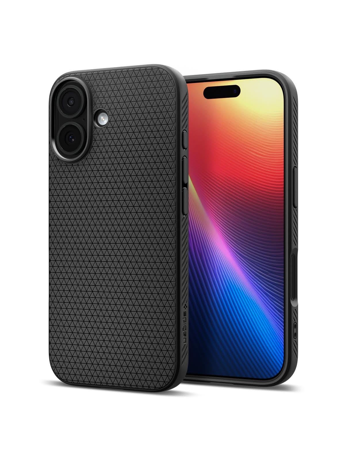 Spigen Liquid Air - matte black - iPhone 17