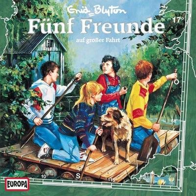 Folge 17: Fünf Freunde auf großer Fahrt - Heikedine Körting,Enid Blyton, Audio, 4064066620202