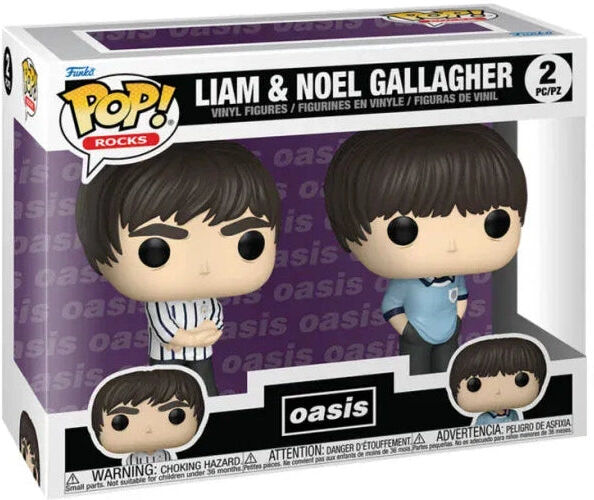 Lennies Toys Funko Pop! 2-Pack - Oasis - Liam & Noel Gallagher