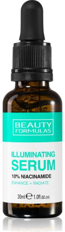 Beauty Formulas Illuminating 10% Niacinamide brightening serum for pigment spot correction 30 ml