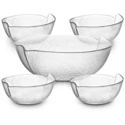 Van Well Schale Lago 5tlg. Glas Transparent Klar
