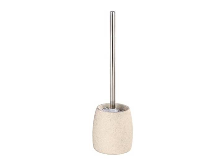 WENKO Brosse WC Goa Beige - Porte-Brosse WC\, Polyrésine\, 11.8 x 38.5 x 11.8 cm\, Beige
