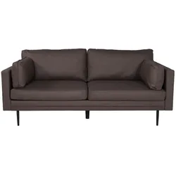 Ebuy24 Boom Sofa 3 Personen Kunstleder braun.