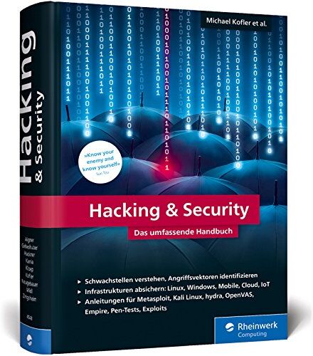 Michael Kofler - Hacking & Security: Das umfassende Handbuch - Preis vom 09.10.2026 07:28:09 h