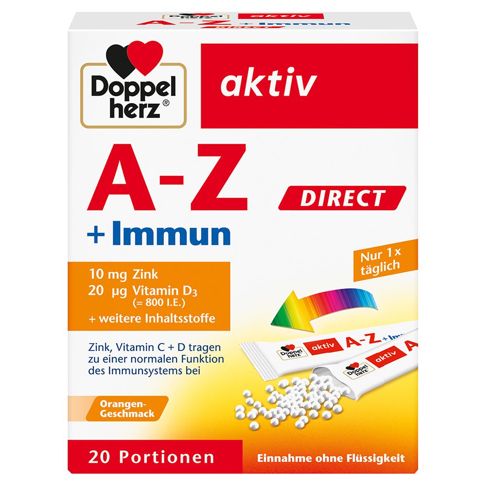 Doppelherz A-Z+Immun Direct Pellets 20 St