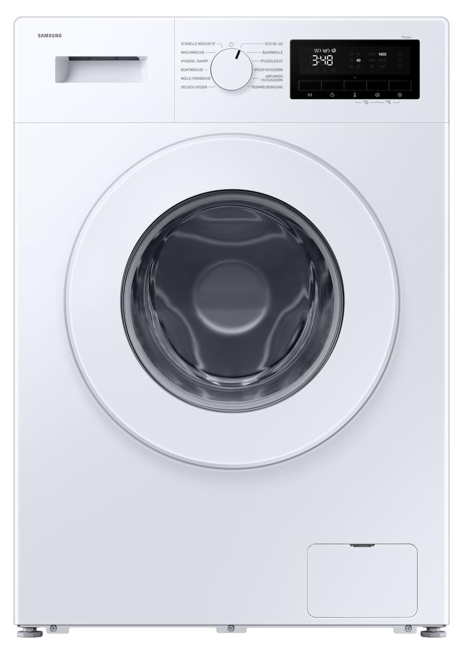 Samsung 9 kg SLIM Waschmaschine WW3000FM mit Hygiene-Dampfprogramm, , Frontlader, 9 kg, B, 76 dB, 1400 RPM, A