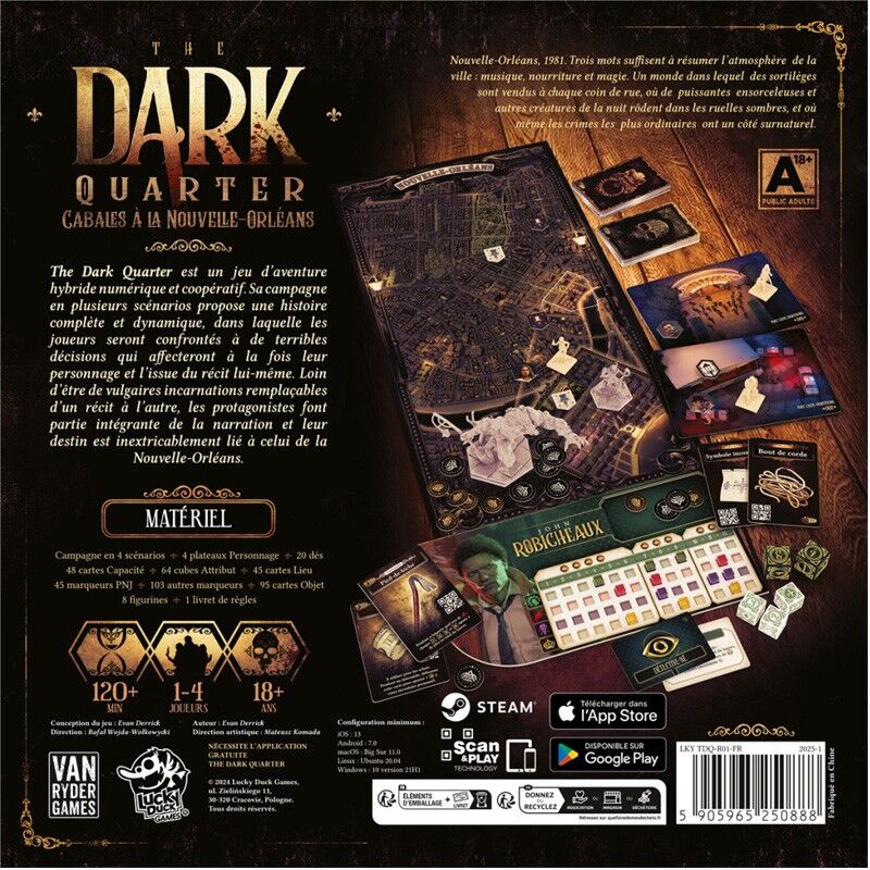 Lucky Duck Games The Dark Quarter