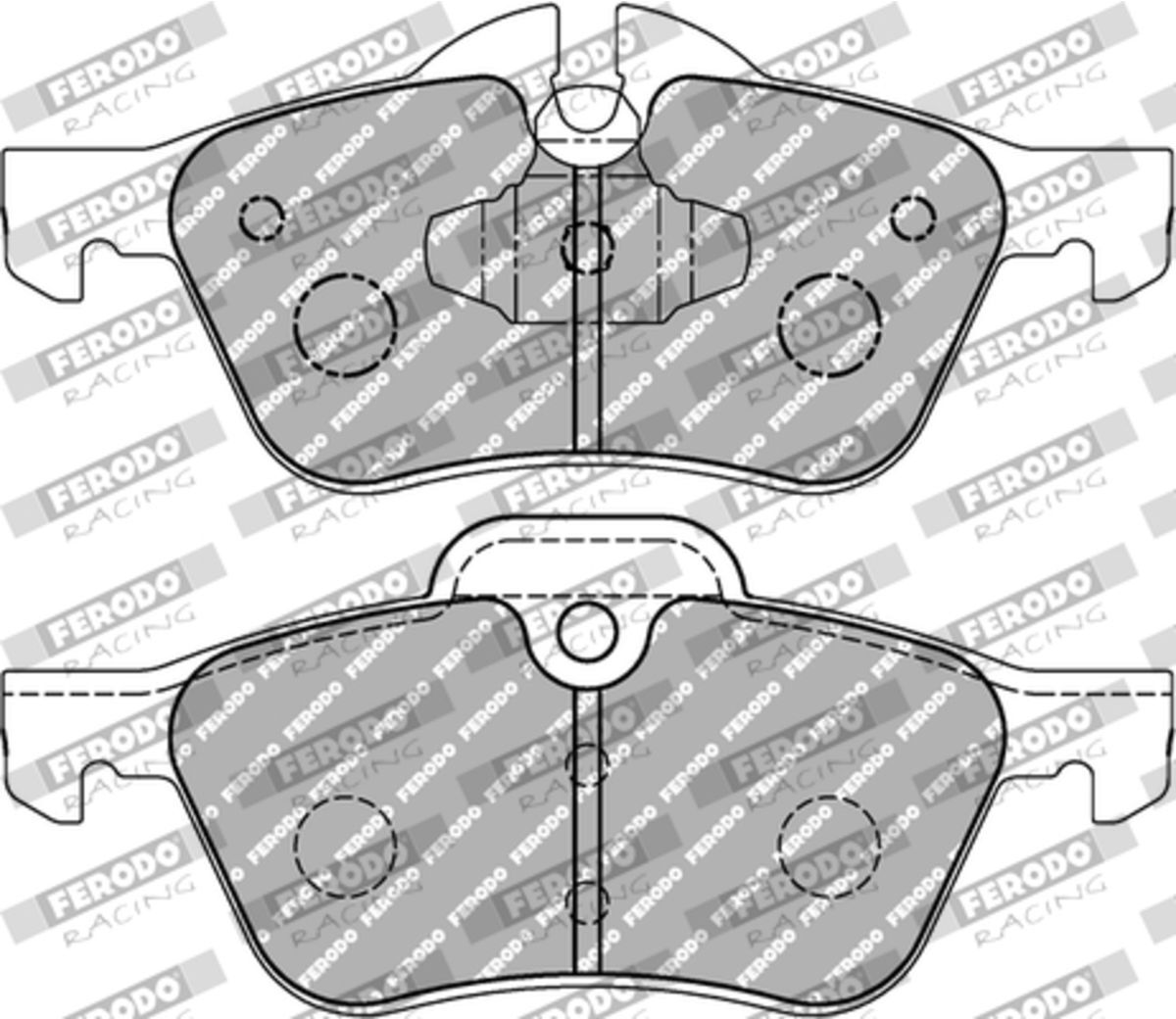 Plaquettes de frein haute performance FERODO FCP1499W