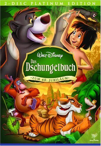 Wolfgang Reitherman - Das Dschungelbuch (Platinum Edition) [Special Edition] [2 DVDs] - Preis vom 11.10.2026 03:10:56 h