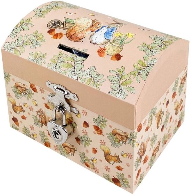 Tirelire Musicale Peter Rabbit Noisettes - Trousselier