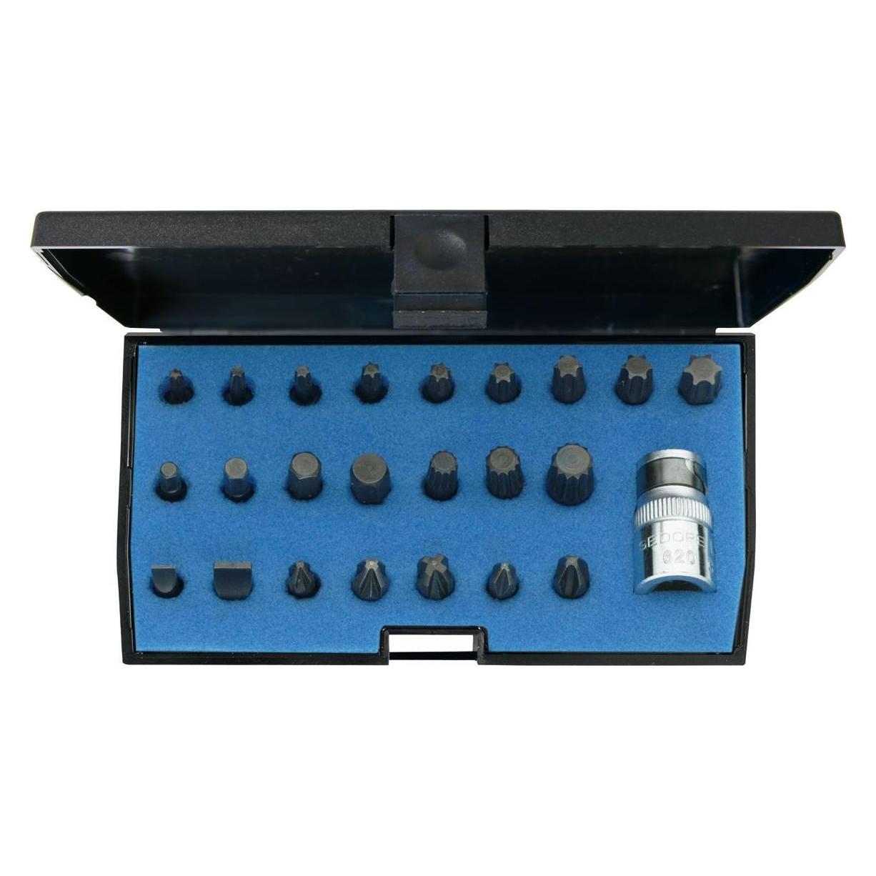 Gedore 620-024 Schraubendreherbit-Set 1/4", 24-teilig (1815695)