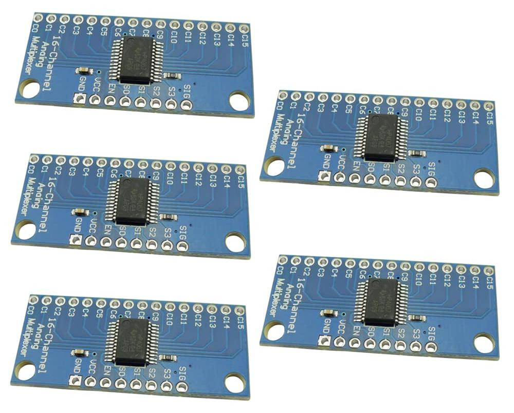 Dripio 16-kanaals digitale multiplexermodule CD74HC4067, 4x1,8 cm