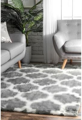 Nuloom Faux Sheepskin Shaunna Area Rug