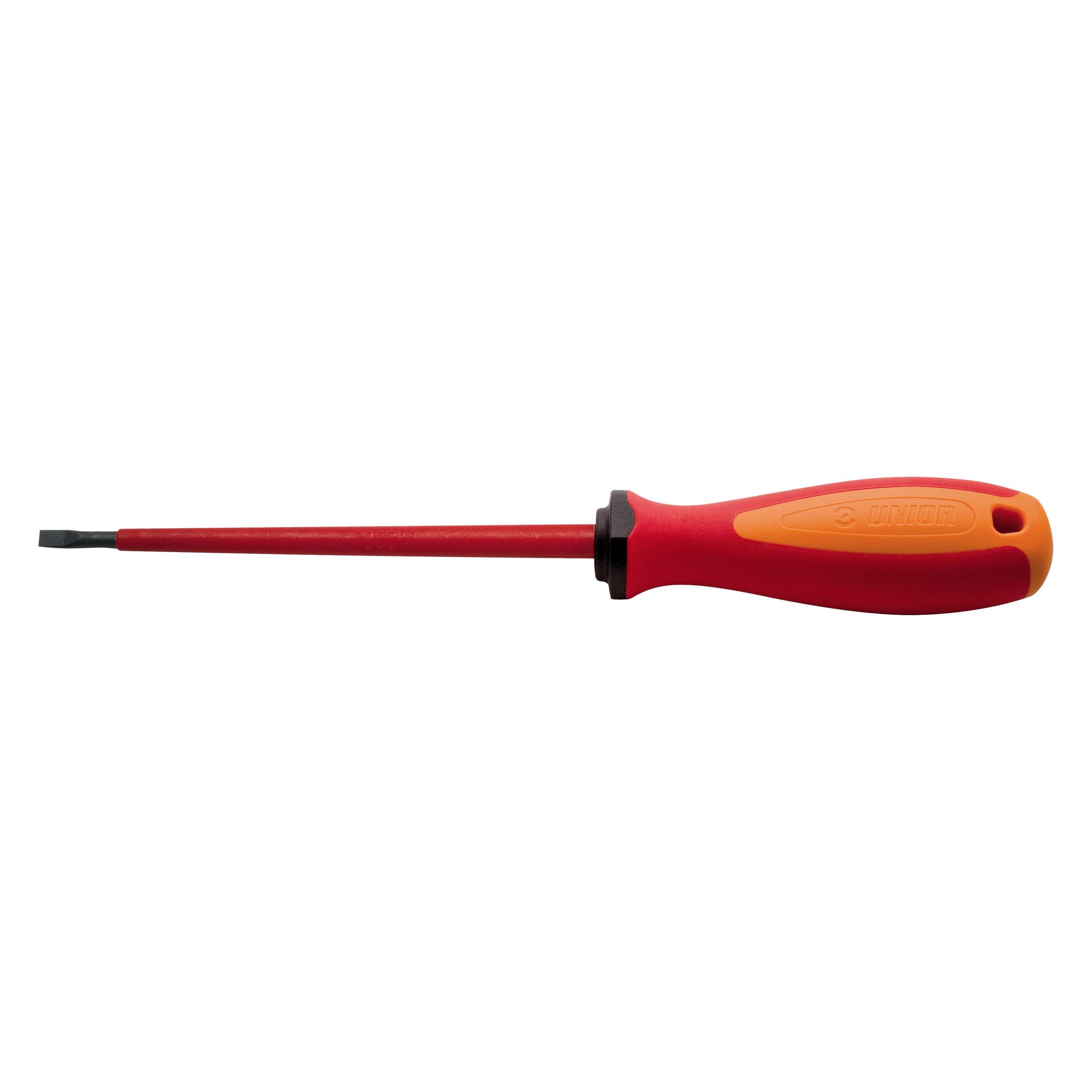 Unior 603VDETBI Elektriker-Schraubendreher TBI, 1.0x5.5mm, red (Schlitz) (536209)