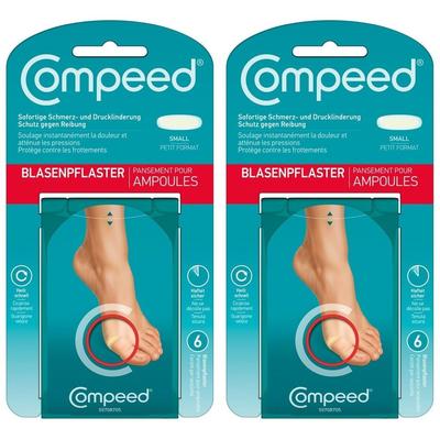 Compeed Blasenpfl Small x2 2x6 St Pflaster