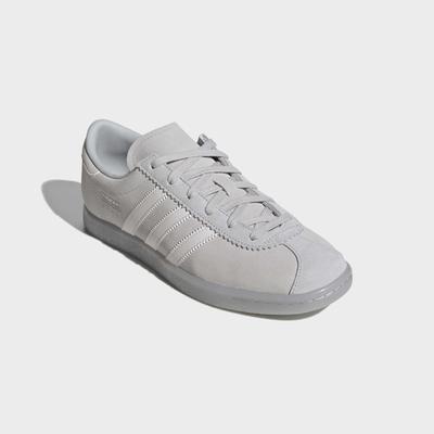 Sneaker ADIDAS ORIGINALS "STADT", Herren, Gr. 40,5, grau (grau two, grau one, clear onix), Leder, Synthetik, Schuhe Sneaker