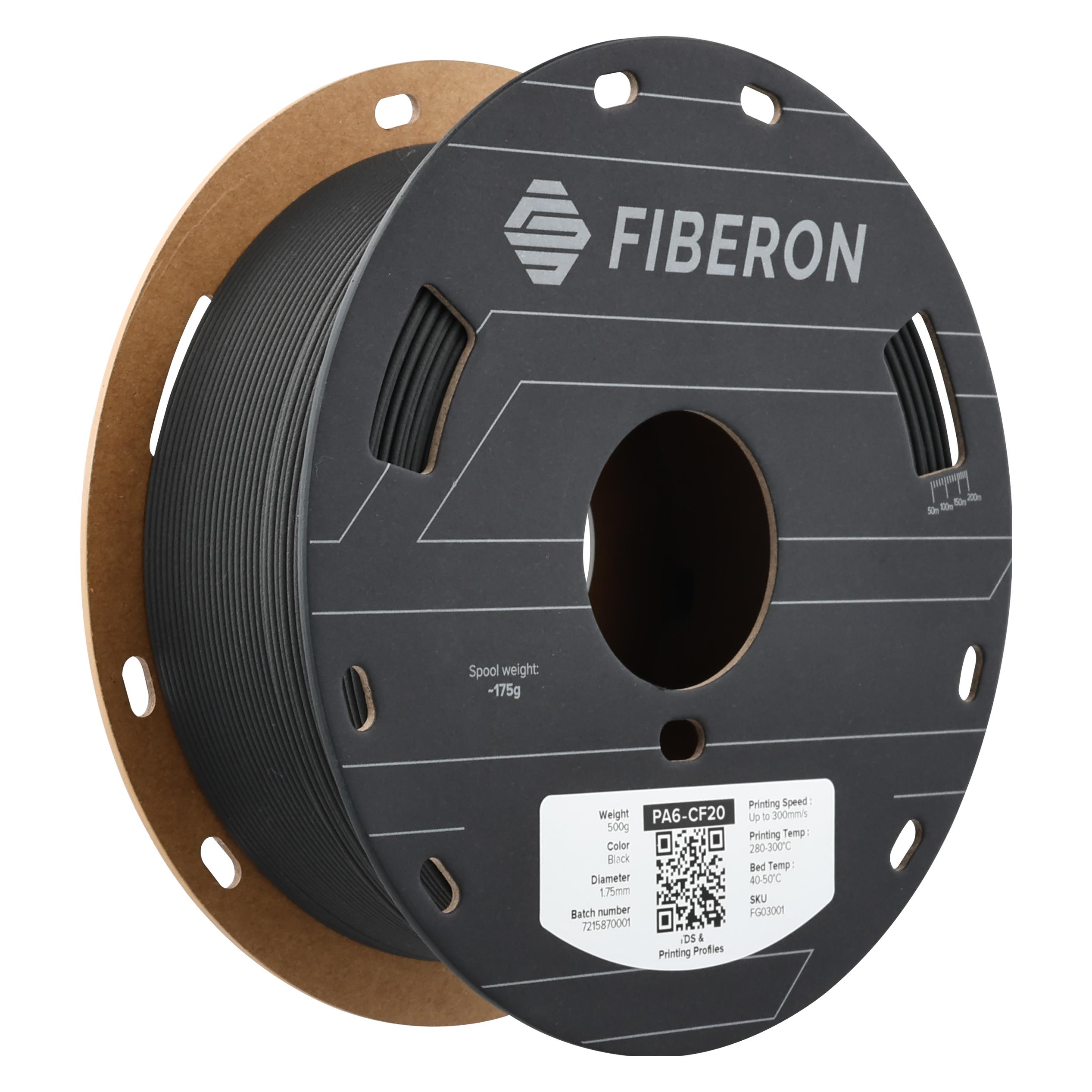 Polymaker Fiberon PA6-CF20 (500 g, 1.75 mm) (FG03001)