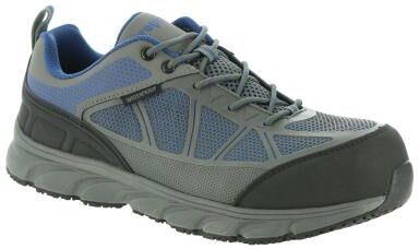 Propet Seeley II - Mens 9.5 Grey Oxford Shoes XX